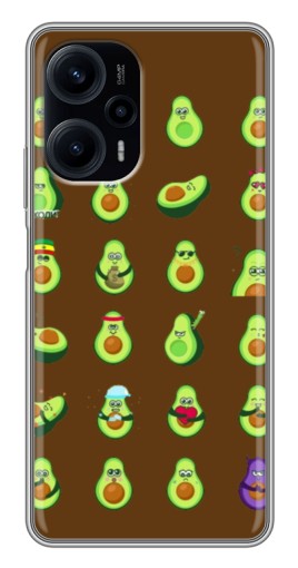 Чехол с принтом "Авокадики" для Xiaomi POCO F5
