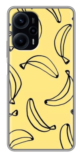 Чехол с печатью "Бананчики" для Xiaomi POCO F5