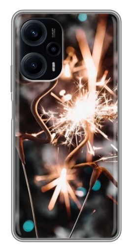Чехол с картинкой "Бенгальские огни" для Xiaomi POCO F5