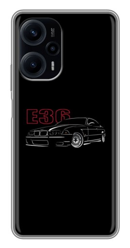 Чехол с картинкой "BMW E36" для Xiaomi POCO F5