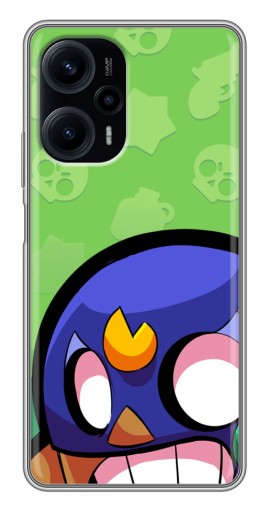 Силиконовый чехол с изображением "Боец в маске" для Xiaomi POCO F5