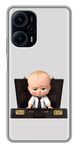 Чехол с картинкой "Босс с чемоданом" для Xiaomi POCO F5