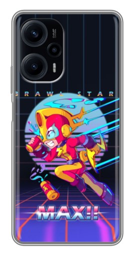 Чехол с картинкой "Brawl MAX" для Xiaomi POCO F5