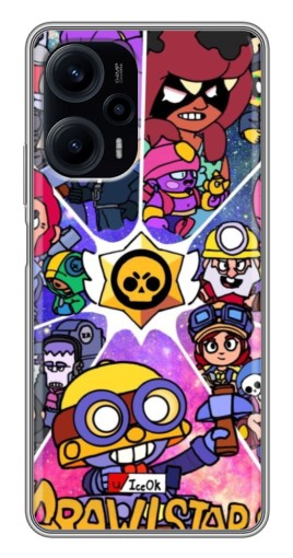 Силиконовый чехол с изображением "Brawl заставка" для Xiaomi POCO F5