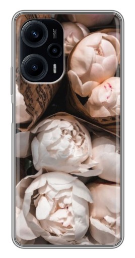 Чехол с принтом "Букет пионов" для Xiaomi POCO F5