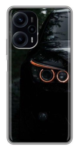 Силиконовый чехол с изображением "Черный БМВ" для Xiaomi POCO F5