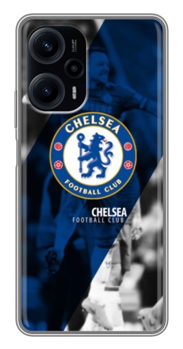 Силиконовый чехол с изображением "Club Chelsea" для Xiaomi POCO F5