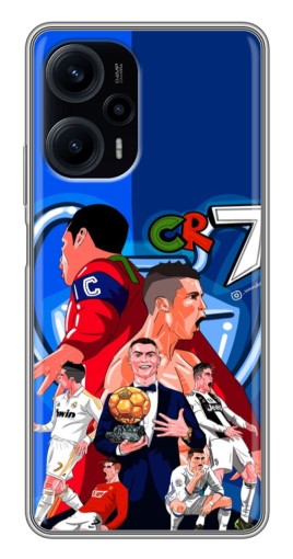 Чехол с печатью "CR7" для Xiaomi POCO F5