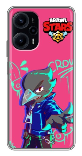 Чехол с картинкой "Crow Asassin" для Xiaomi POCO F5