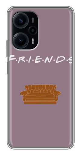 Чехол с печатью "Диван Друзья" для Xiaomi POCO F5