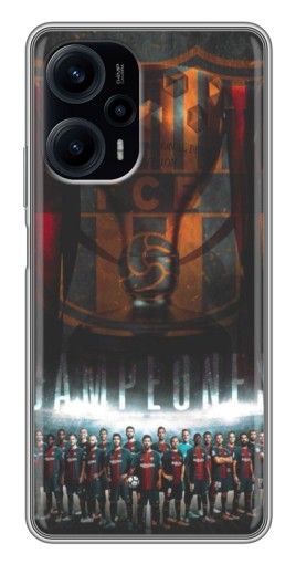 Силиконовый чехол с изображением "FCB Campeones" для Xiaomi POCO F5