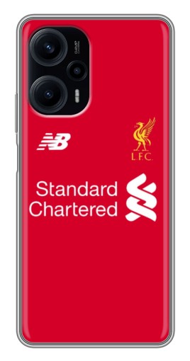 Чехол с принтом "Форма Liverpool" для Xiaomi POCO F5