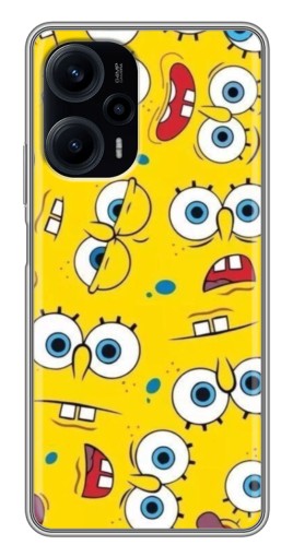 Чехол с печатью "Глаза Спанч-Боба" для Xiaomi POCO F5