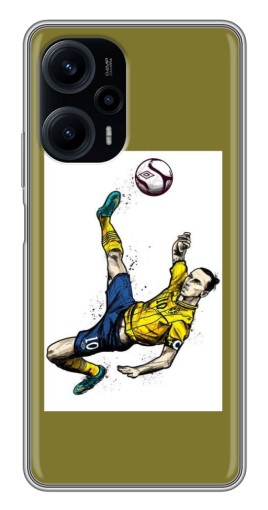Силиконовый чехол с изображением "Гол Ибрагимовича" для Xiaomi POCO F5