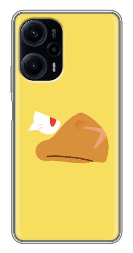 Силиконовый чехол с изображением "Gold Crow" для Xiaomi POCO F5