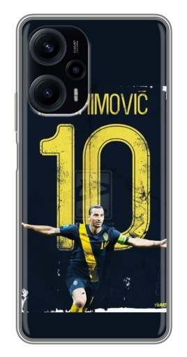 Чехол с принтом "Ибрагимович 10" для Xiaomi POCO F5