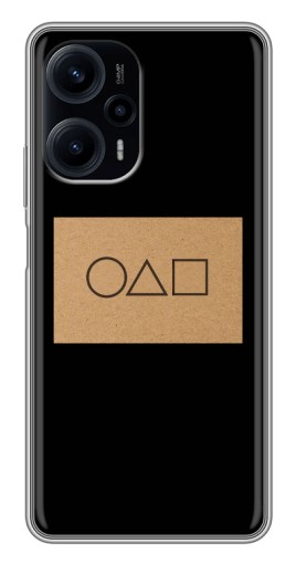 Чехол с принтом "Карточка Кальмара" для Xiaomi POCO F5