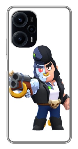 Чехол с картинкой "Киборг Булл" для Xiaomi POCO F5