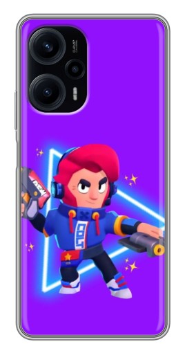 Чехол с печатью "Кольт в наушниках" для Xiaomi POCO F5
