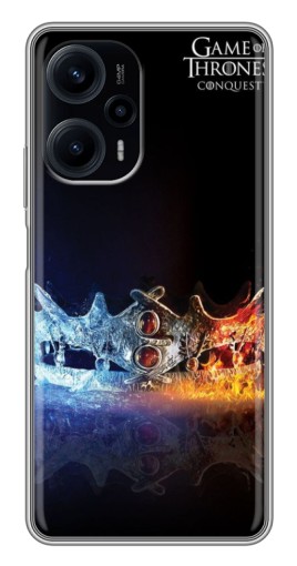Чехол с печатью "Корона" для Xiaomi POCO F5