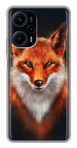 Чехол с картинкой "Красивая лиса" для Xiaomi POCO F5