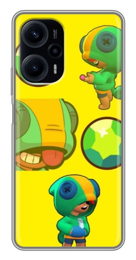 Чехол с принтом "Кристалл и Леон" для Xiaomi POCO F5