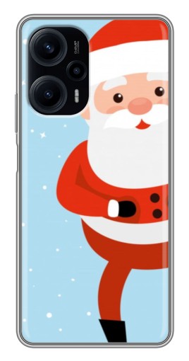 Чехол с картинкой "Крутой Дед Мороз" для Xiaomi POCO F5