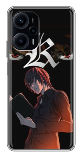 Чехол с печатью "Лайт Ягами Death Note" для Xiaomi POCO F5