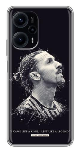Чехол с картинкой "Легенда Ибрагимович" для Xiaomi POCO F5