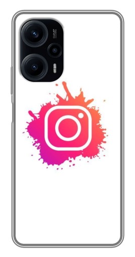Силиконовый чехол с изображением "Логотип Инсты" для Xiaomi POCO F5