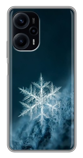 Силиконовый чехол с изображением "Маленькая снежинка" для Xiaomi POCO F5