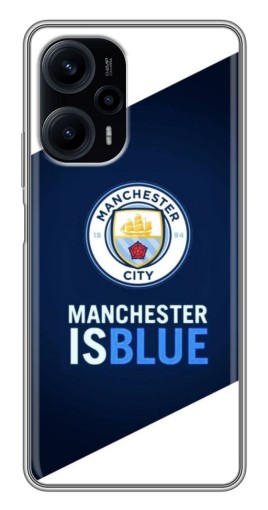 Чехол с картинкой "Manchester is Blue" для Xiaomi POCO F5