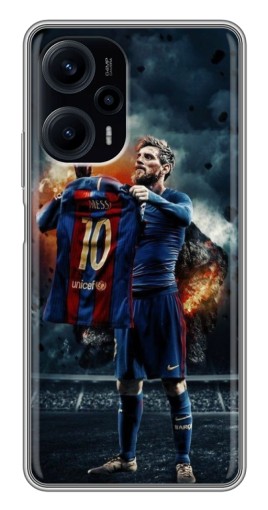 Чехол с принтом "Месси с футболкой" для Xiaomi POCO F5