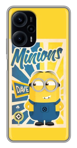 Чехол с печатью "Minions" для Xiaomi POCO F5