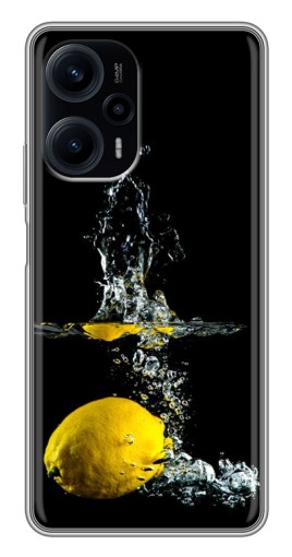 Чехол с картинкой "Мокрый Лимон" для Xiaomi POCO F5