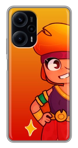 Силиконовый чехол с изображением "Мультяшная Амбер" для Xiaomi POCO F5