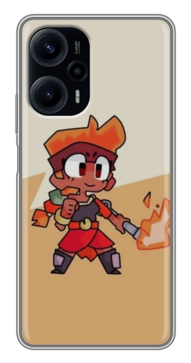 Чехол с картинкой "Нарисованная Amber" для Xiaomi POCO F5