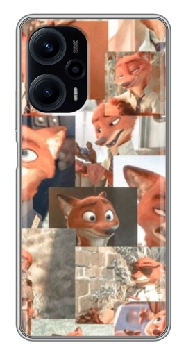 Чехол с картинкой "Ник Крутихвост" для Xiaomi POCO F5