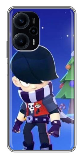 Чехол с печатью "Новогодний Эдгард" для Xiaomi POCO F5