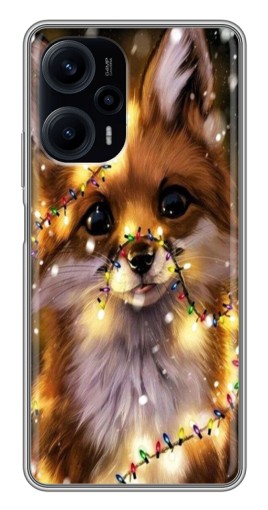 Чехол с печатью "Новогодний лесенок" для Xiaomi POCO F5