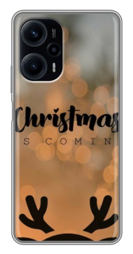 Чехол с принтом "Новогодняя заставка" для Xiaomi POCO F5