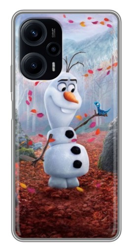 Чехол с картинкой "Олаф" для Xiaomi POCO F5
