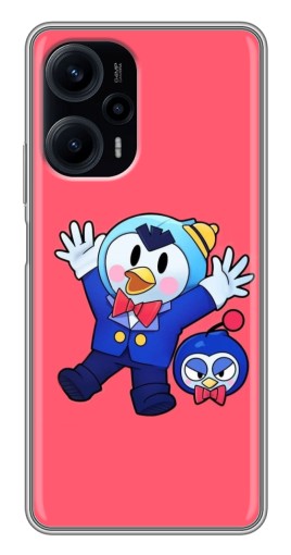 Чехол с печатью "Радостный пингвин" для Xiaomi POCO F5