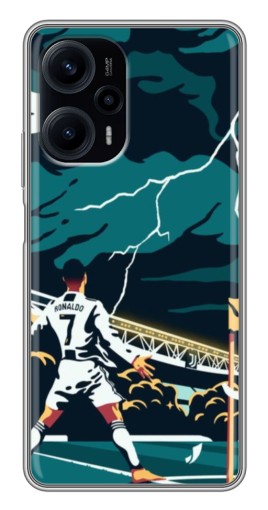 Чехол с картинкой "Ronaldo празднование" для Xiaomi POCO F5