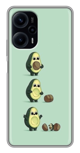 Чехол с картинкой "Рождение авокадо" для Xiaomi POCO F5