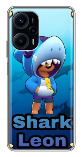 Чехол с картинкой "Shark Leon" для Xiaomi POCO F5