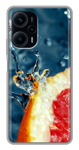 Чехол с картинкой "Сочный грейпфрут" для Xiaomi POCO F5