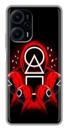 Чехол с принтом "Солдаты с игры кальмара" для Xiaomi POCO F5