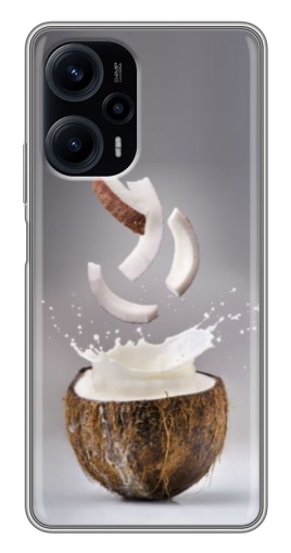 Чехол с принтом "Стакан кокоса" для Xiaomi POCO F5