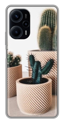 Чехол с принтом "стильные кактусы" для Xiaomi POCO F5